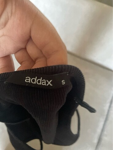 s Beden Addax siyah crop