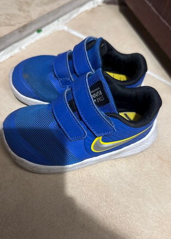23 Beden Nike Marka Mavi Erkek Çocuk Spor Ayakkabı