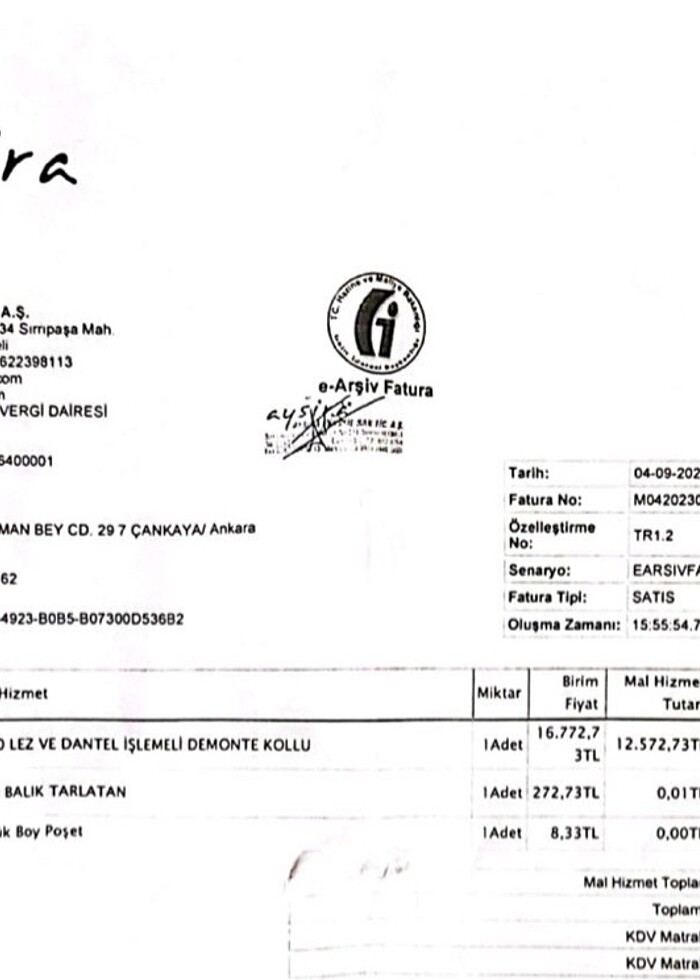 Gelinlik Yeni Etiketli! Hiç giyilemedi! - Görsel 5