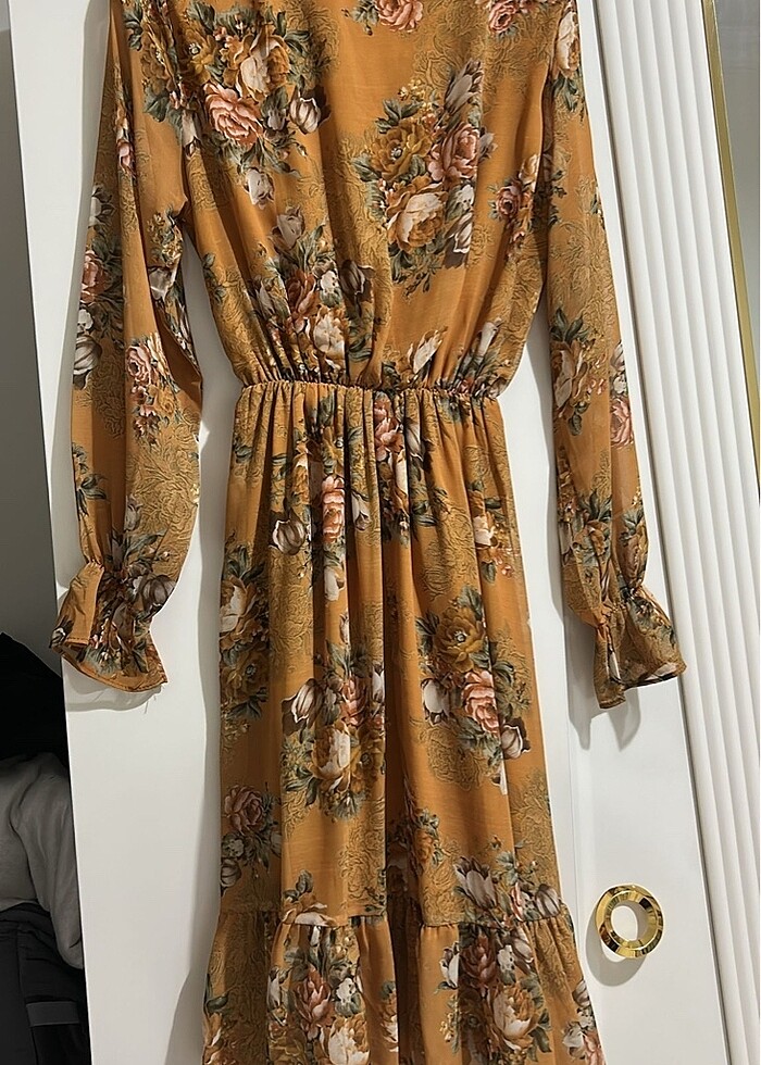 midi elbise - Görsel 2