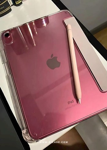 Apple Pembe Tablet Kapaklı iPad