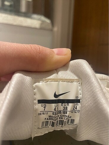 38 Beden beyaz Renk Nike huarache