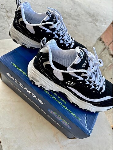 Skechers D lites siyah beyaz 41 numara
