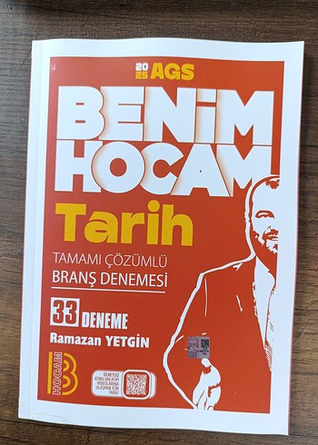 Benim Hocam Tarih 33 Deneme Kitabı