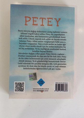 Petey - Ben Mikaelsen, Sevgi ve Dostluk Hikayesi