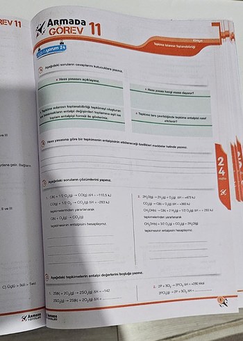 Beden Renk Görev 11 Kimya Yeni Nesil Çalışma Föyleri