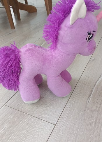 Beden Mor Peluş Unicorn Oyuncak