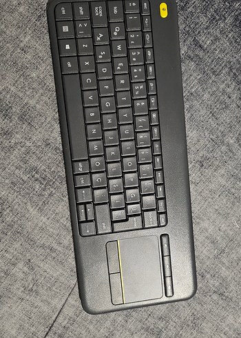 Logitech Kablosuz Gri Mini Klavye K400 Plus Dokunmatik - Görsel 9
