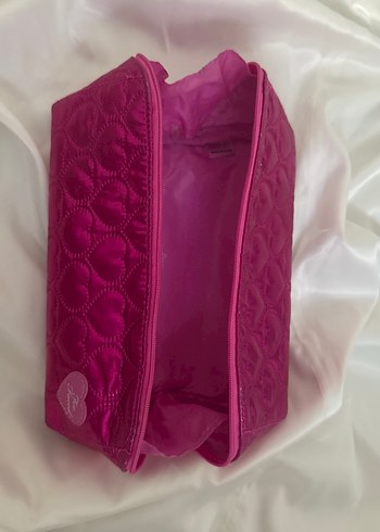 Beden pembe Renk Pembe Kadın Makyaj Çantası