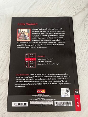 little woman ingilizce kitabı level 4