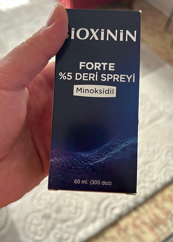 Bioxinin Forte %5 Minoksidil Deri Spreyi 60 ml - Görsel 2