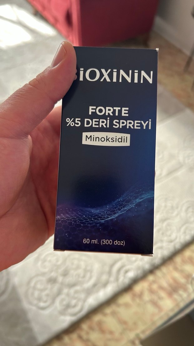 Bioxinin Forte %5 Minoksidil Deri Spreyi 60 ml - Görsel 2