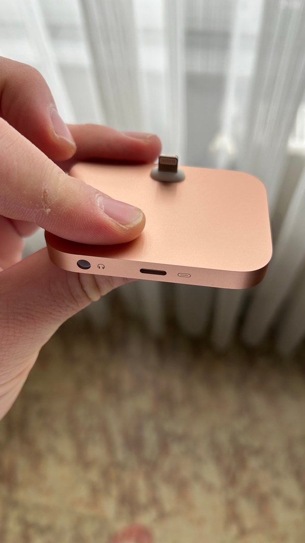 Somon Renkli Telefon Şarj Dock İstasyonu - Görsel 5