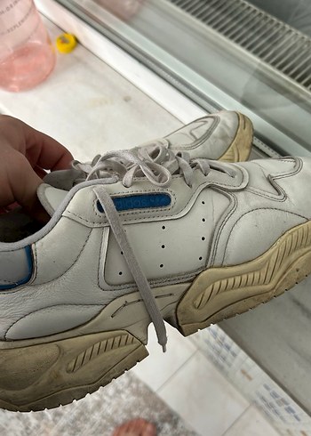 Beyaz Bağcıklı Beyaz erkek Spor Ayakkabı - Görsel 6