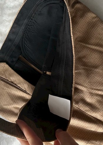 Bej Düğmeli Erkek pamuklu Pantolon - Görsel 2