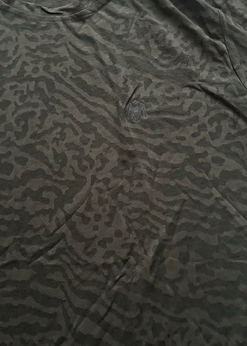 Haki Erkek Oversize Tişört - Görsel 2