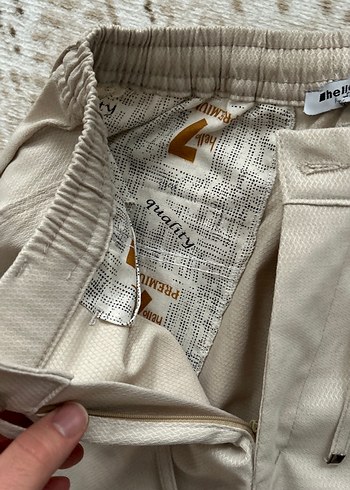 Bej slim tapered Fit Street Wear Erkek Pantolon - Görsel 5