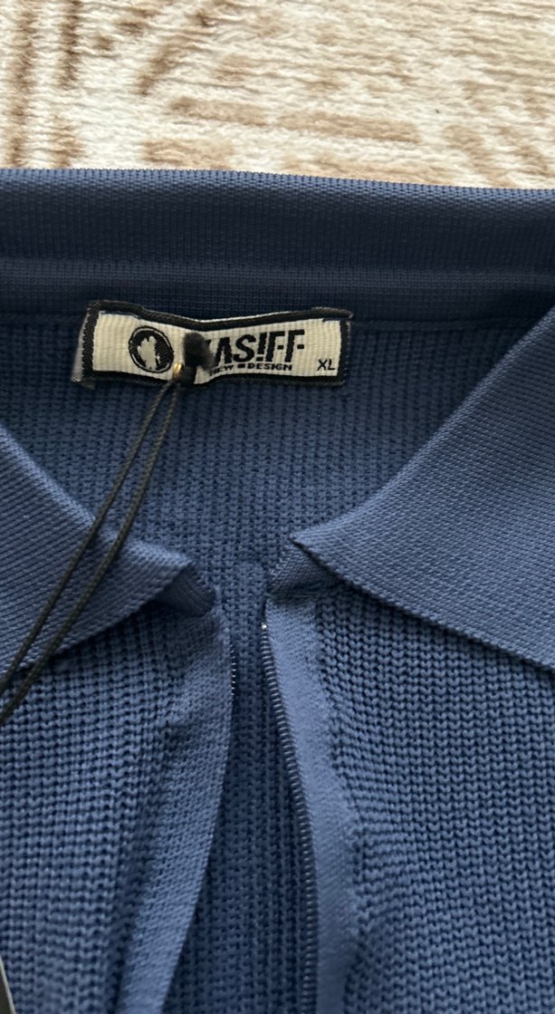 Lacivert Erkek Kısa Kollu Polo Yaka Tişört - Görsel 5