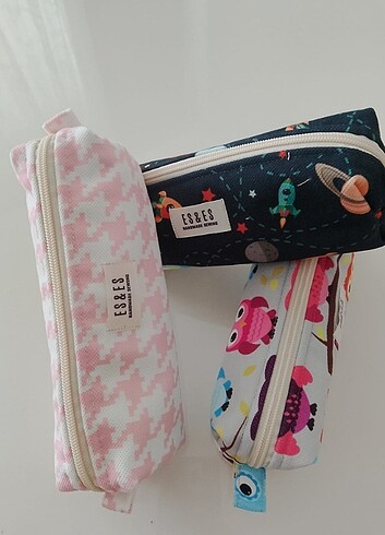 Kalemlik (Pembe beyaz desen)