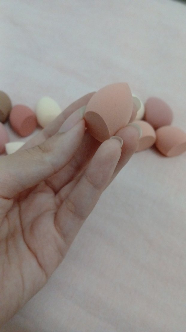 Pastel Renkli Mini Makyaj Süngerleri Seti - Görsel 2