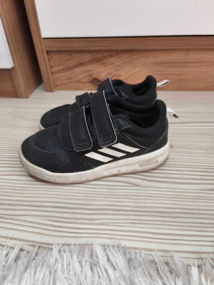 Adids Siyah Erkek Çocuk Cırt Cırtlı Spor Ayakkabı - Görsel 2