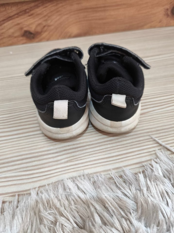 Adids Siyah Erkek Çocuk Cırt Cırtlı Spor Ayakkabı - Görsel 3