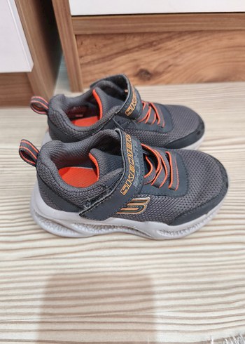 Gri Erkek Çocuk Skechers Spor Ayakkabı - Görsel 2