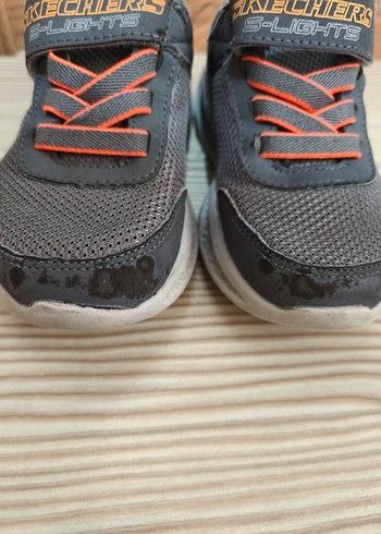 Gri Erkek Çocuk Skechers Spor Ayakkabı - Görsel 5