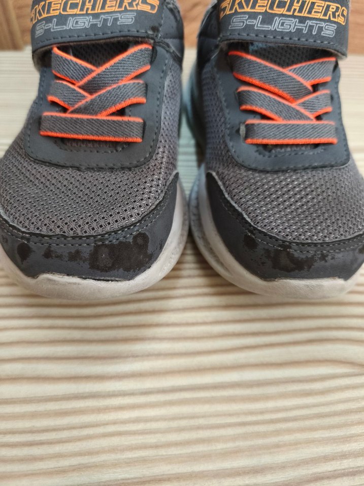 Gri Erkek Çocuk Skechers Spor Ayakkabı - Görsel 5