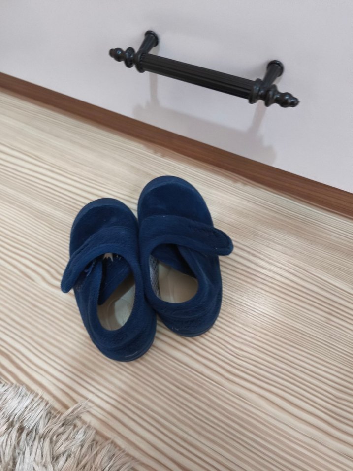 Vicco Erkek Çocuk Mavi Cırtlı Sıcak Terlik - Görsel 3