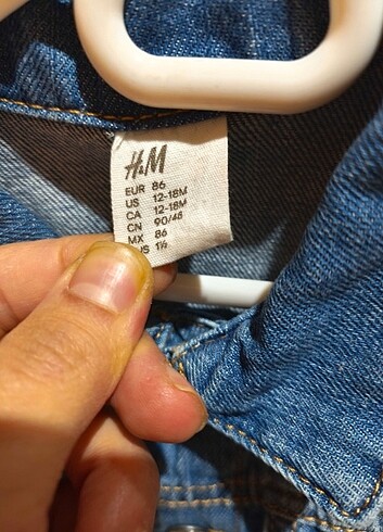 H&m çocuk kot ceket - Görsel 3