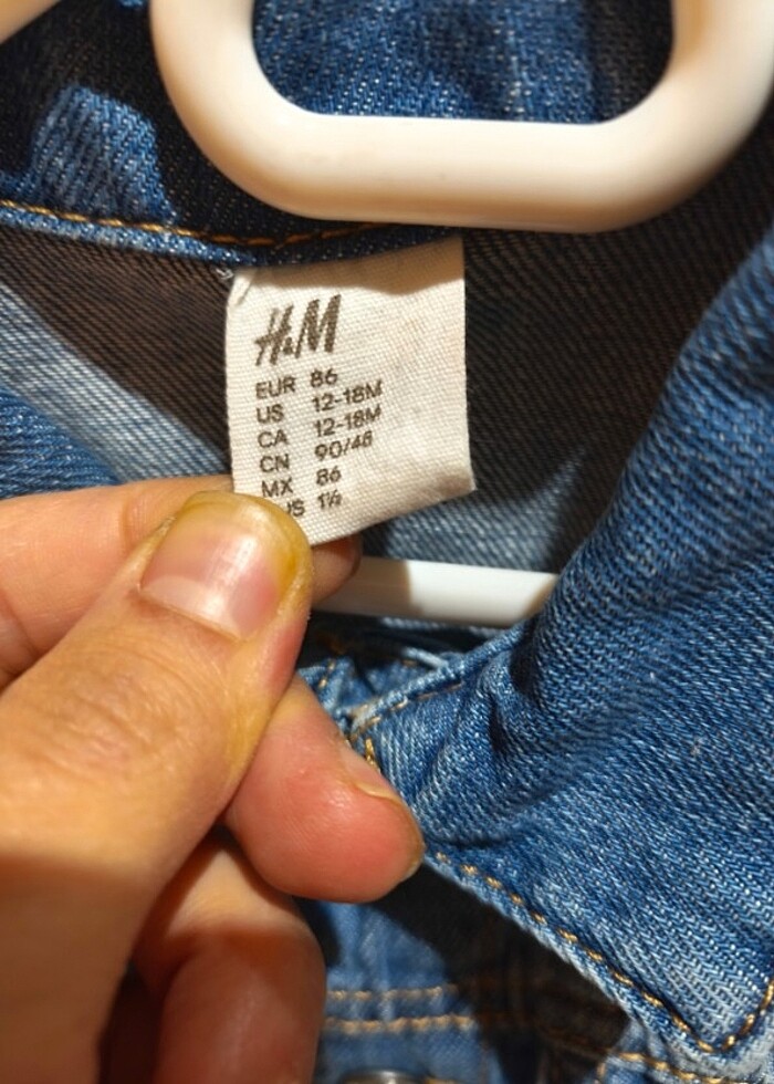 H&m çocuk kot ceket - Görsel 3
