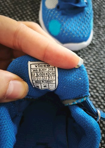 Vicco Erkek Çocuk Mavi Spor Ayakkabı - Görsel 4