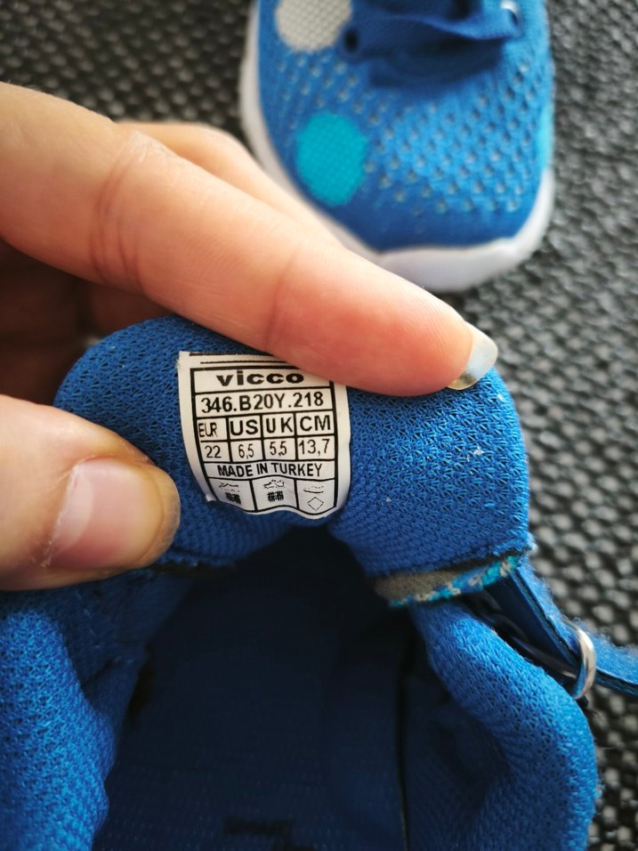 Vicco Erkek Çocuk Mavi Spor Ayakkabı - Görsel 4