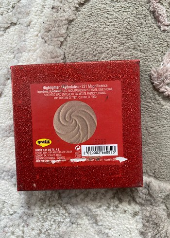 Starry Shine Parlak Bordo Far Paleti - Görsel 2