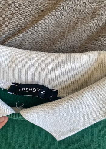 Trendyol Kadın Yeşil Örgü Sweatshirt