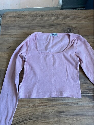 s Beden stradivarius pembe crop