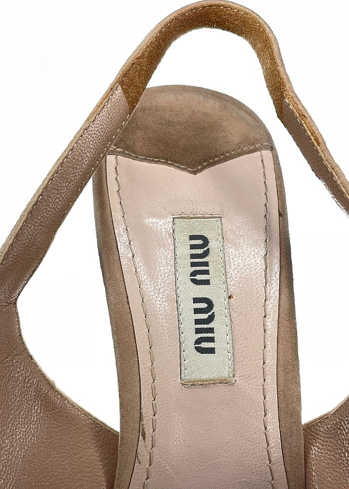 Miu Miu Platform %70 İndirimli. - Görsel 4