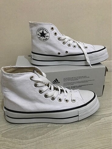 kalın tabanlı converse