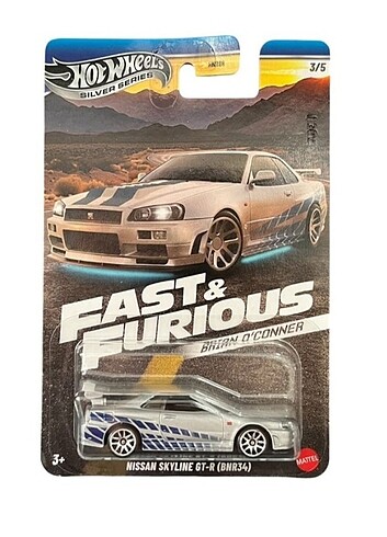 Hotwheels Brian O'Conner Nissan Skyline 