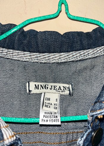 Kadın Kısa Kot Yelek - Görsel 2