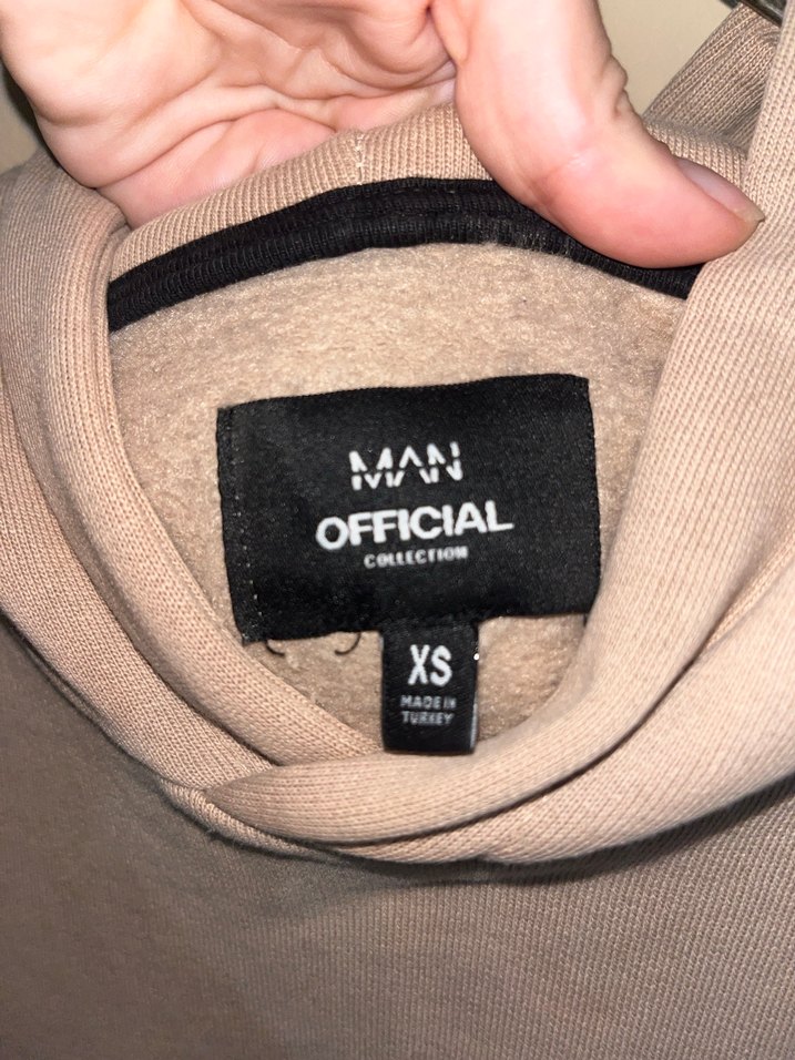 Bej Oversize Kadın Sweatshirt - Görsel 4