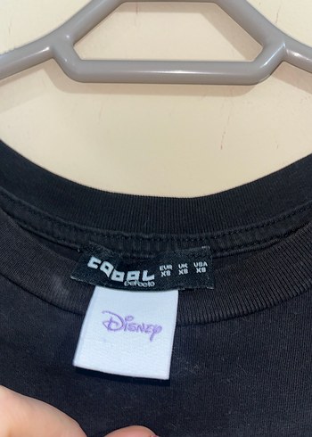 Kız Çocuk Siyah Baskılı Tişört - Görsel 3