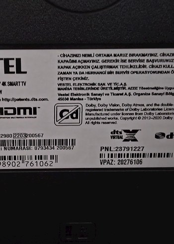 Vestel Akıllı TV 1 gün bile kullanılmadı - Görsel 4