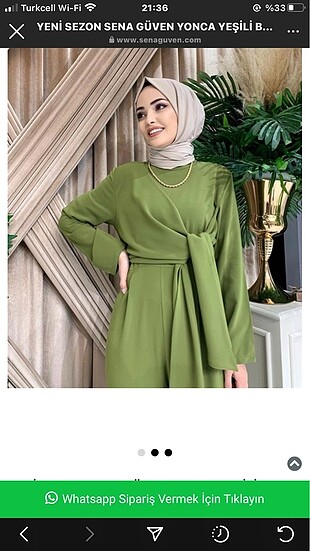 Suud Collection Sena güven tulum