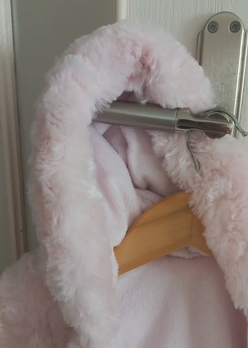 Kız Bebek Pembe Kürklü Tulumu - Görsel 4