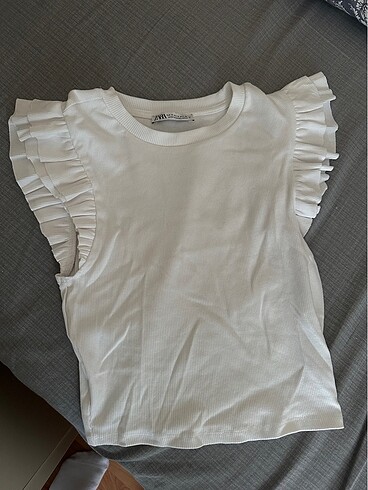 Zara Zara fırfıllı fitilli body