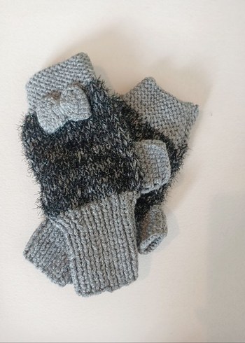 El Örgüsü Yarım Parmaksız Eldiven - Görsel 4