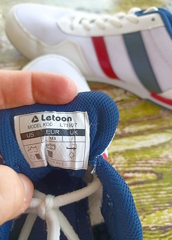 Letoon Bağcıklı Beyaz Spor Ayakkabı - Görsel 5