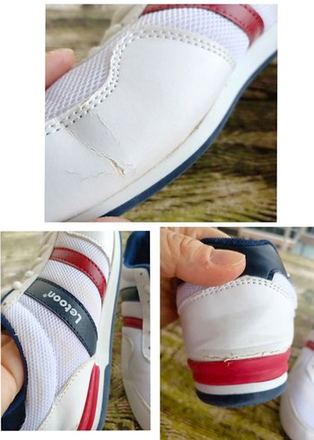 Letoon Bağcıklı Beyaz Spor Ayakkabı - Görsel 7